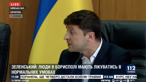 Зеленский со скандалом выгоняет Ярослава Годунка. Скриншот: 112