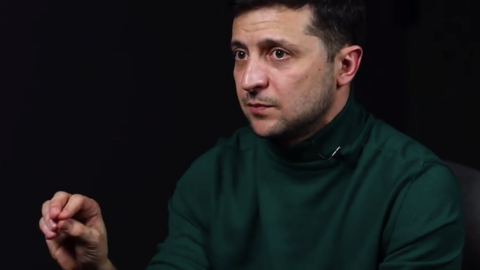 Володимир Зеленський. Фото: Скріншот з youtube/РБК