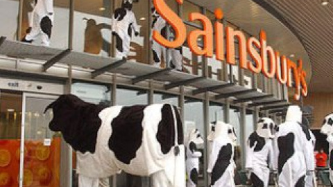 Супермаркет Sainsbury's.