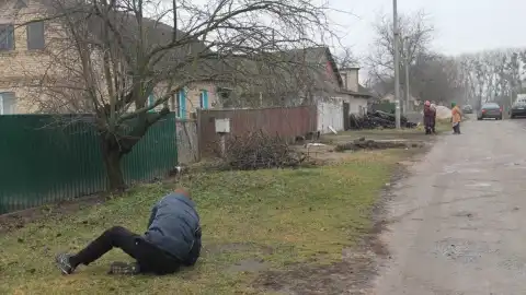 В селе у Ноздровских. Фото: Марианна Пьецух