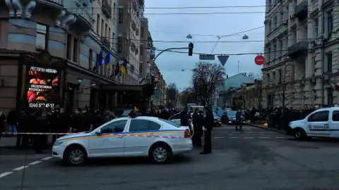 На месте убийства Вороненкова