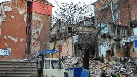 Дом располагался на углу улиц Христо Белчева и Ивана Денкоглу. Фото: facebook.com/markovski888