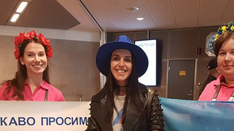 Джамала приехала в Стокгольм на Евровидение-2016. Фото: facebook.com/jamalaofficial