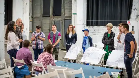 Художественная выставка с участием людей с синдромом Дауна. Фото: Брит Шилинг