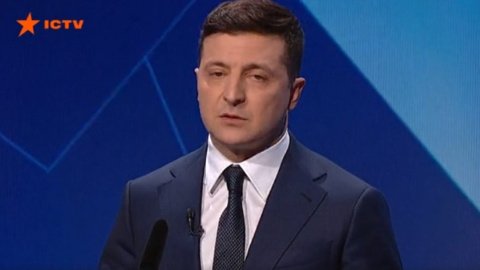 Зеленський. Скриншот ICTV 