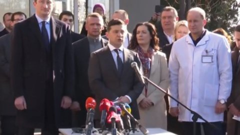 Зеленский встретился с "разбойником" Годунком в Борисполе