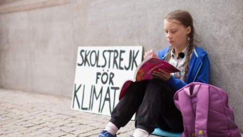 Грета Тунберг. Фото: facebook.com/gretathunbergsweden