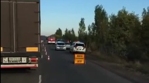 ДТП под Николаевом. Скриншот видео