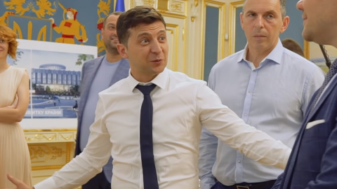 Володимир Зеленський. Скріншот: Зе!Президент/YouTube