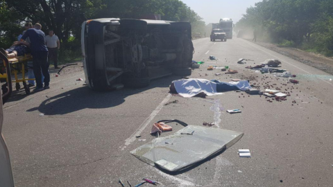 Смертельна аварія під Миколаєвом. Фото: 0512.іа