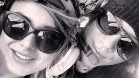 Гитарист Guns N' Roses Дарен Джея Ашба и его невеста Наталиа Ксенао. Фото: @djashba