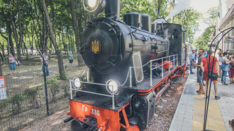 Дитяча залізниця. Фото: Інформатор