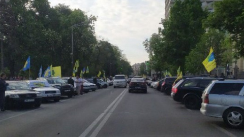Мітинг "євробляхерів". Фото: Інформатор. 