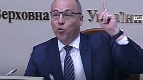 Андрій Парубій. Скріншот відео NEWSONE