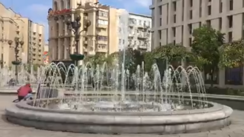 Фонтан. Скріншот: "Інформатор"