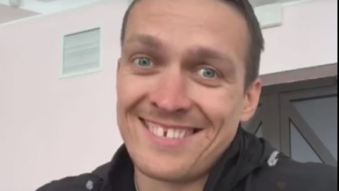 Олександр Усик. Скріншот відео instagram.com/usykaa