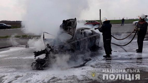 Смертельне ДТП. Фото: ГУ НП в Сумській обл.