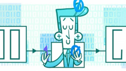 ​Google выпустил дудл ко дню рождения гениального математика Клода Шеннона