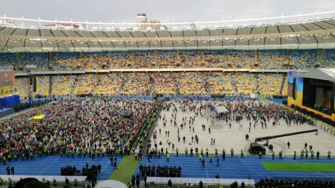 Дебати кандидатів у Президенти України - Петра Порошенка та Володимира Зеленського