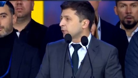 Володимир Зеленський. Скріншот трансляції