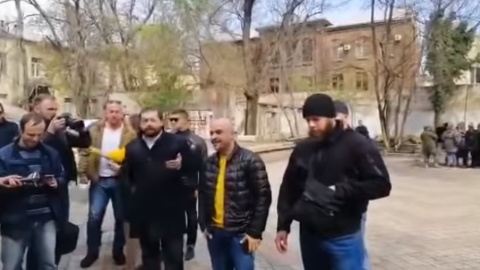 В Одесі Мустафу Найєма облили нечистотами, поліція затримала хуліганів