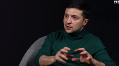 Володимир Зеленський. Скріншот відеоінтерв'ю РБК-Україна