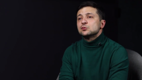 Напередодні дебатів з Порошенком Зеленський дав велике інтерв'ю: повне відео