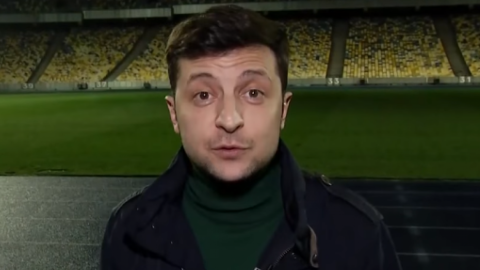 Володимир Зеленський. Скріншот відео.
