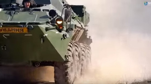 БТР-3КШ. Скріншот відео Укроборонпром