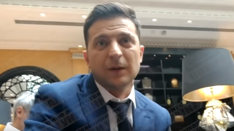 Володимир Зеленський. Скріншот відео.