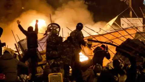 Штурм Майдану 18 лютого.
