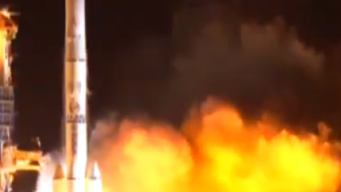 З'явилося видовищне відео запуску китайського супутника ChinaSat-6C