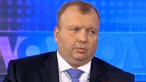 Олег Гладковський. Скріншот відео "Горлос Америки"