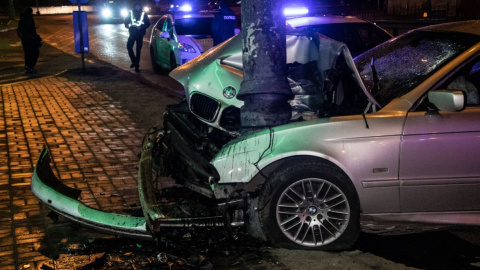 Внаслідок аварії постраждали чотири людини в салоні BMW. Фото: Інформатор