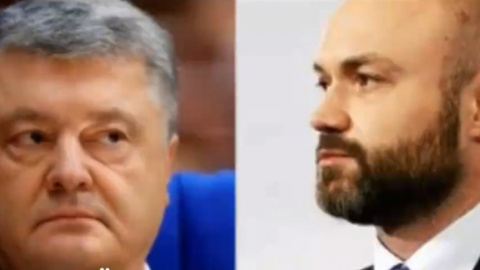 Порошенко і Хромаєв. скріншот відео facebook.com/dubinskyi