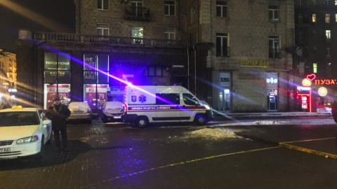 У бійці постраждало близько 5 осіб. Фото" Інформатор"