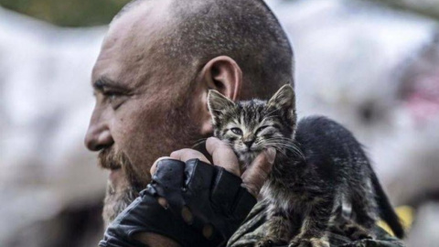 Питомцы поддерживают военных на службе. Фото: 93-тья ОМБр Холодный Яр/Facebook