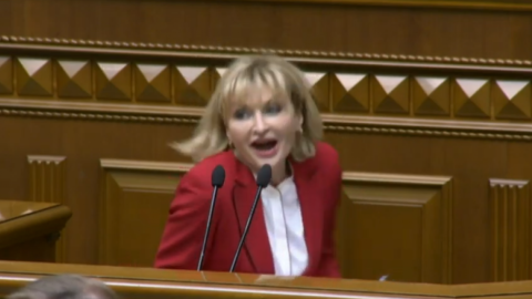 Сьогодні, 7 лютого, Ірина Луценко відзначає свій 53-й день народження. Скріншот трансляції 112
