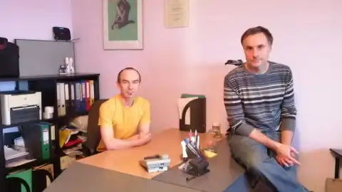 ЛГБТ-активісти Андрій Кравчук і Олександр Зінченков.