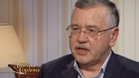 Гриценко розповів, чому непошел на фронт в 2014. Скріншот відео "В гостях у Гордона"