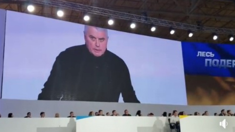 Подерв'янський прийшов на форум до Порошенка. Скріншот відео facebook.сом/kalnysh