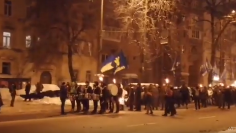 У Києві проходить смолоскипний марш пам'яті Героїв Крут