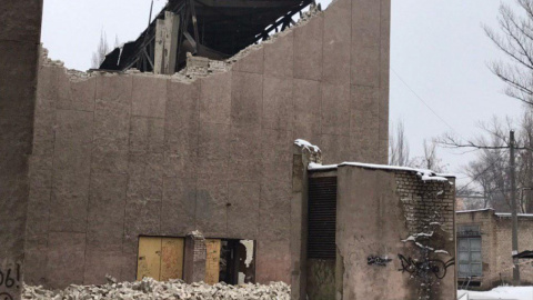 У Кривому Розі обрушився кінотеатр