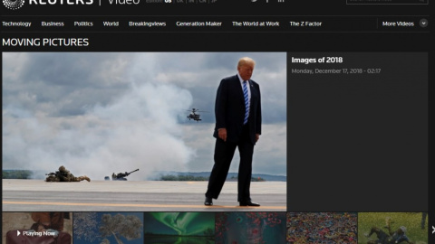 Лучшие фото года по версии Reuters