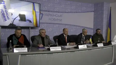 13.02.18 12:00 Пресс-конференция: "Угрозы правительственного законопроекта о военных пенсиях: пенсионеры-силовики создали Штаб борьбы"