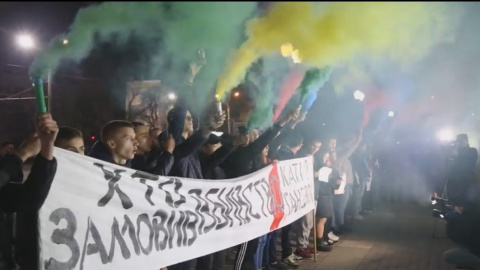 В Україні проходять акції-реквієм. Скріншот відео facebook.сом/Володимир Косюк 