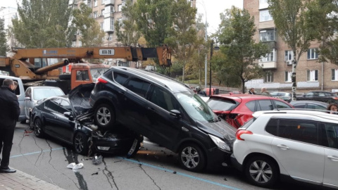 У автокарана були несправні гальма. Фото: facebook sergii.kostezh