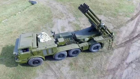 РСЗВ "Ураган". Скріншот