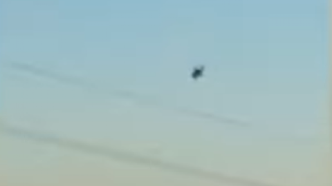 В Сети появилось видео крушения истребителя Су-27