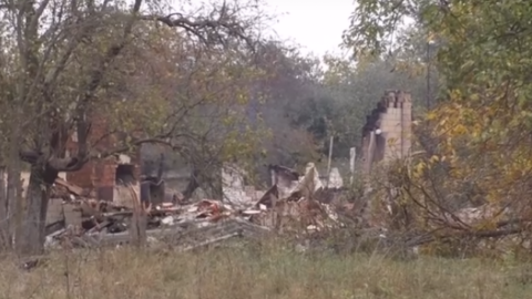 Рятувальники проводять розмінування 4 населених пунктів. Скриншот видео ГосЧС